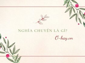 Nghĩa chuyển là gì?