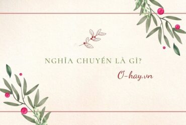 Nghĩa chuyển là gì?
