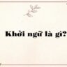 Khởi ngữ là gì?