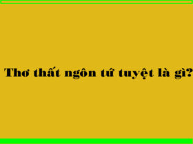 Thơ thất ngôn tứ tuyệt là gì